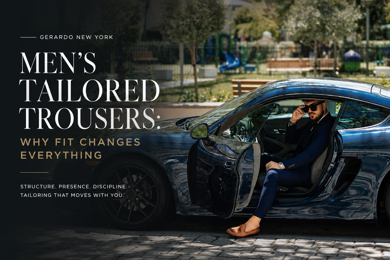 Men’s Tailored Trousers: Why Fit Changes Everything