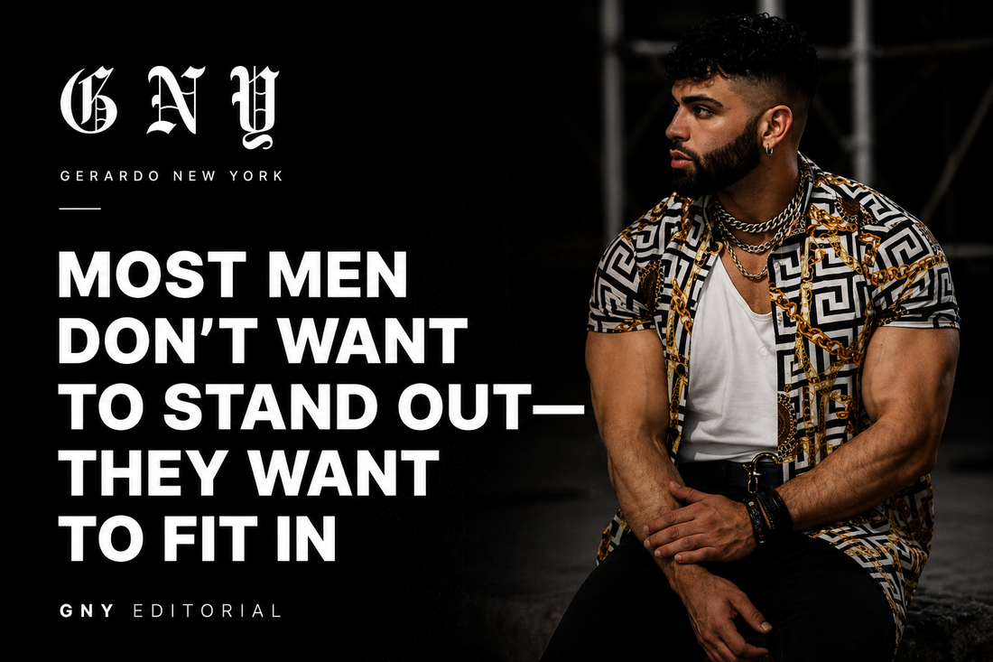 Most Men Don’t Want to Stand Out—They Want to Fit In