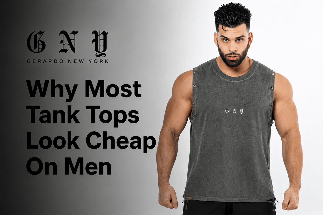 Why Most Tank Tops Look Cheap on Men (And How to Fix It)