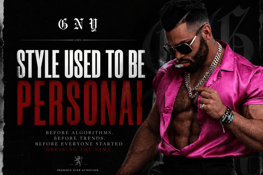 Mens Style Used To Be Personal