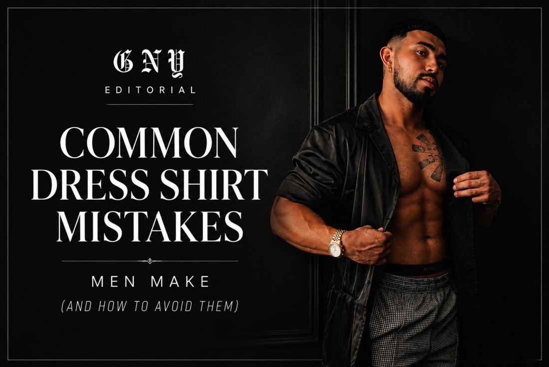 Common Dress Shirt Mistakes Men Make (And How To Avoid Them)