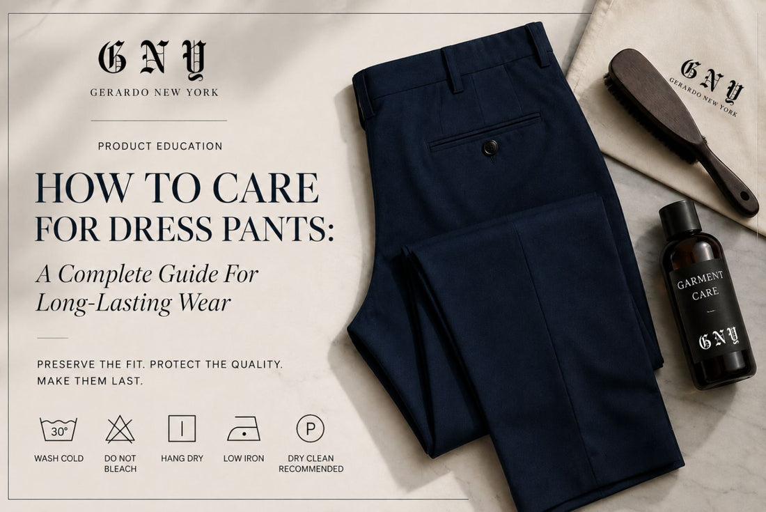 How To Care For Dress Pants: A Complete Guide For Long-Lasting Wear