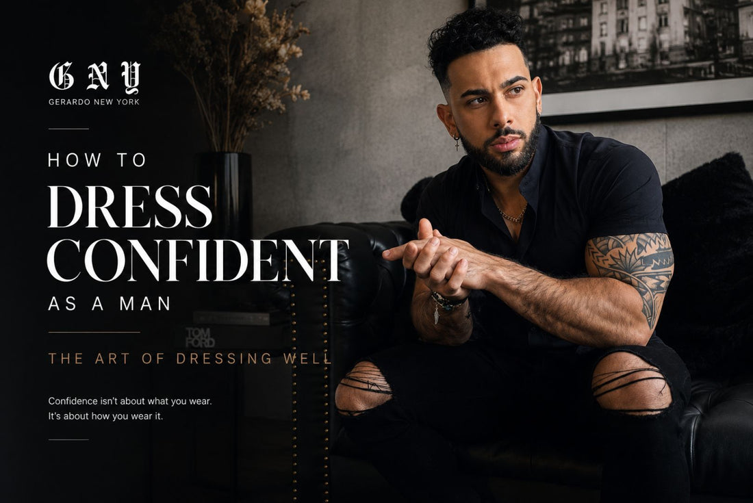How To Dress Confident As A Man The Art Of Dressing Well