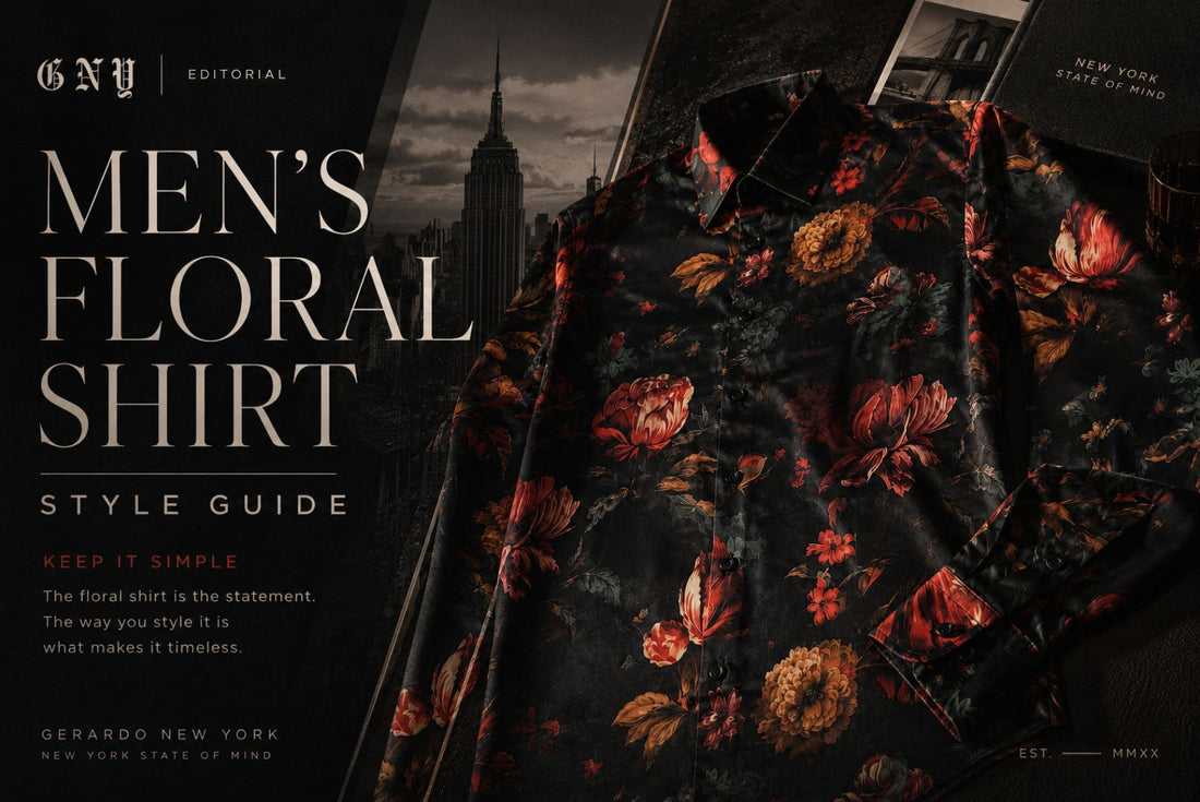 How To Style Men's Floral Shirt