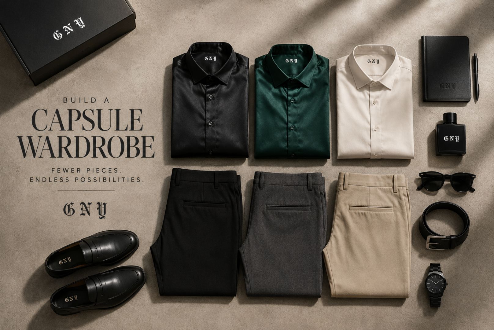 Men's Capsule Wardrobe: Build A Capsule Wardrobe Without Looking Basic