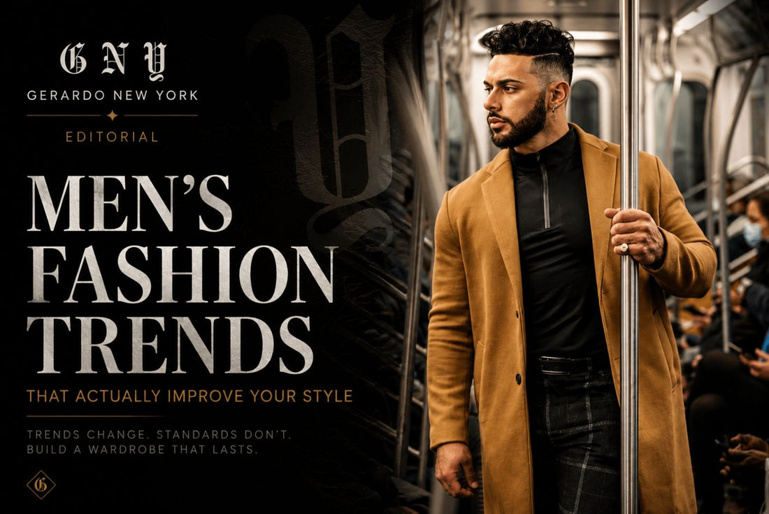 Men's Fashion Trends That Actually Improve Your Style