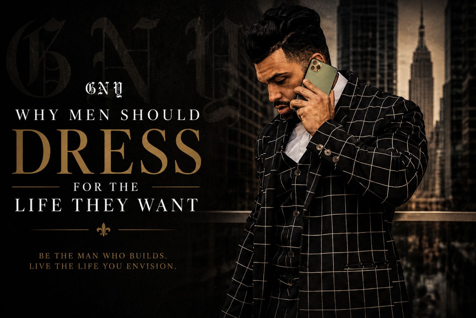 Why Men Should Dress For The Life They Want