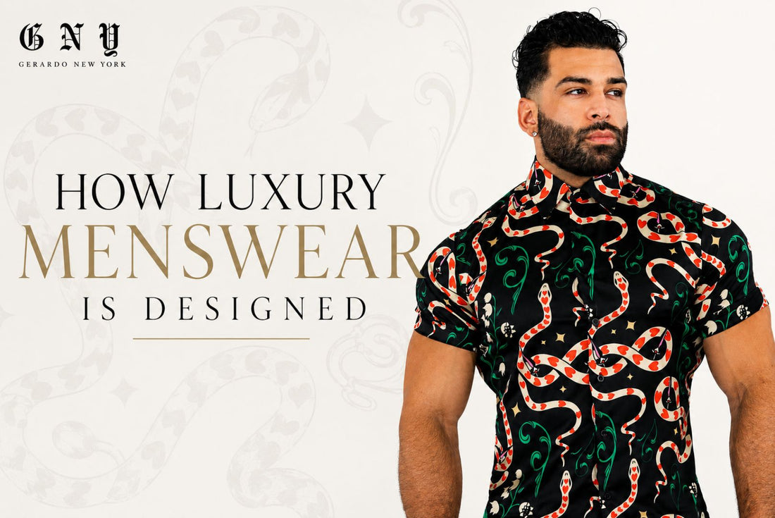 How Luxury Menswear Is Designed
