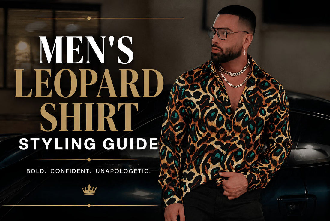How to Style a Leopard Shirt for Men