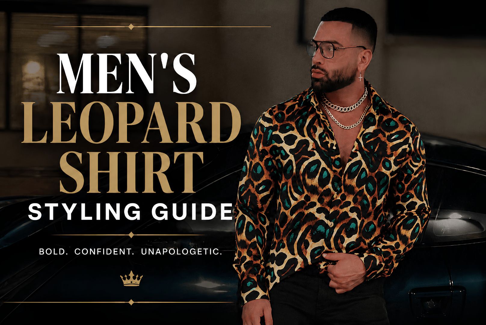 How to Style a Leopard Shirt for Men