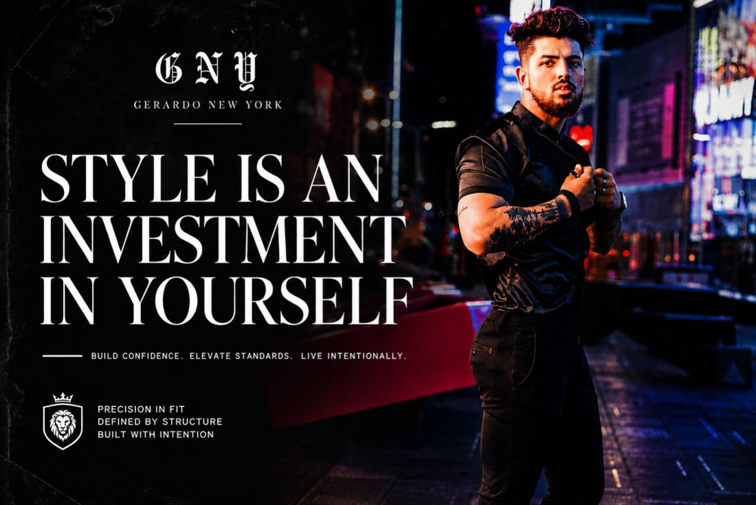 Style Is An Investment In Yourself. Personal Style For Men