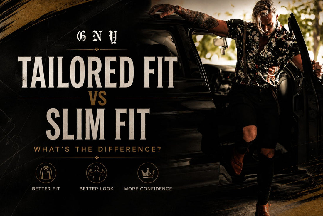 Tailored Fit Vs Slim Fit