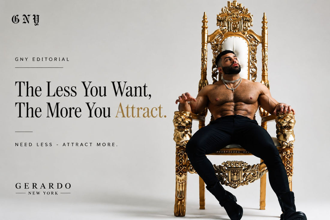 The Less You Want, The More You Attract. Need Less, Attract More