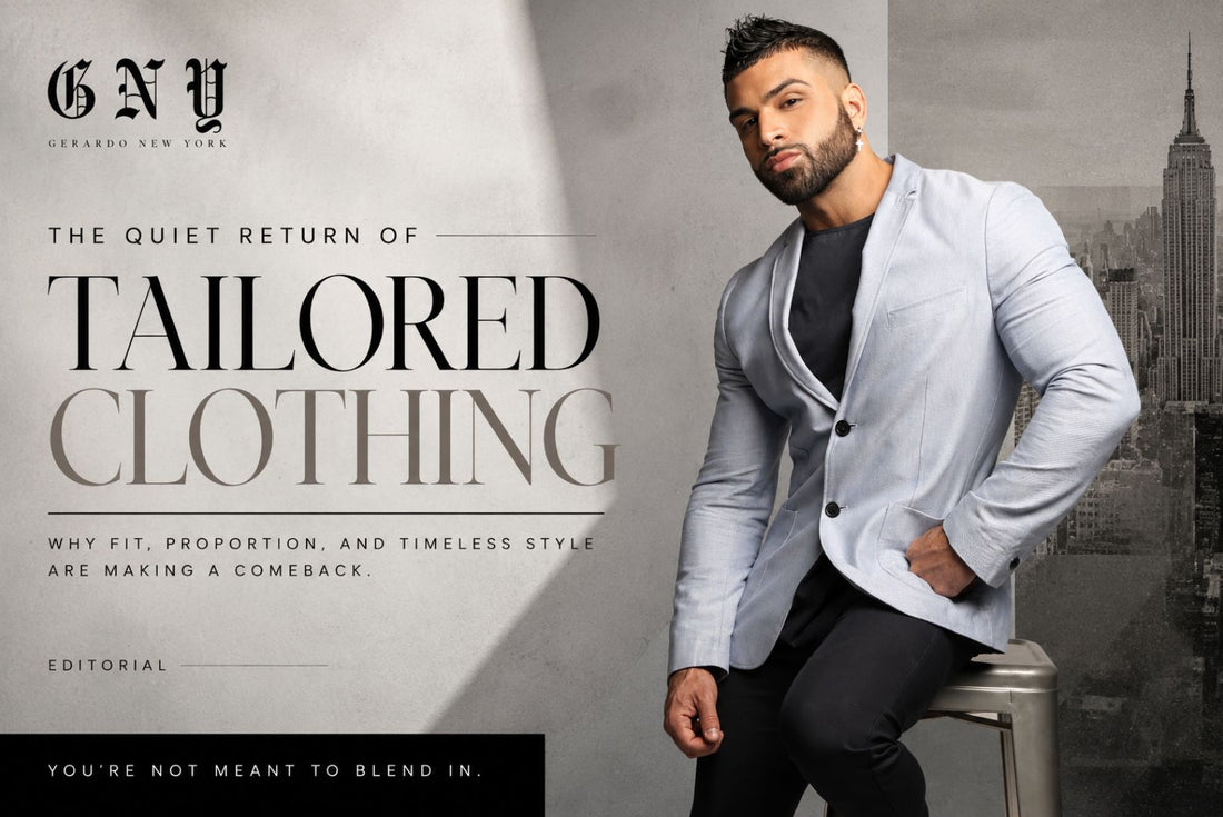 The Quiet Return Of Tailored Clothing