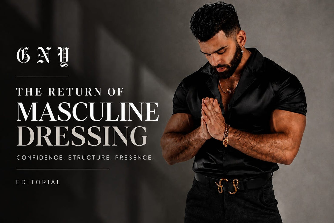 The Return Of Masculine Dressing 