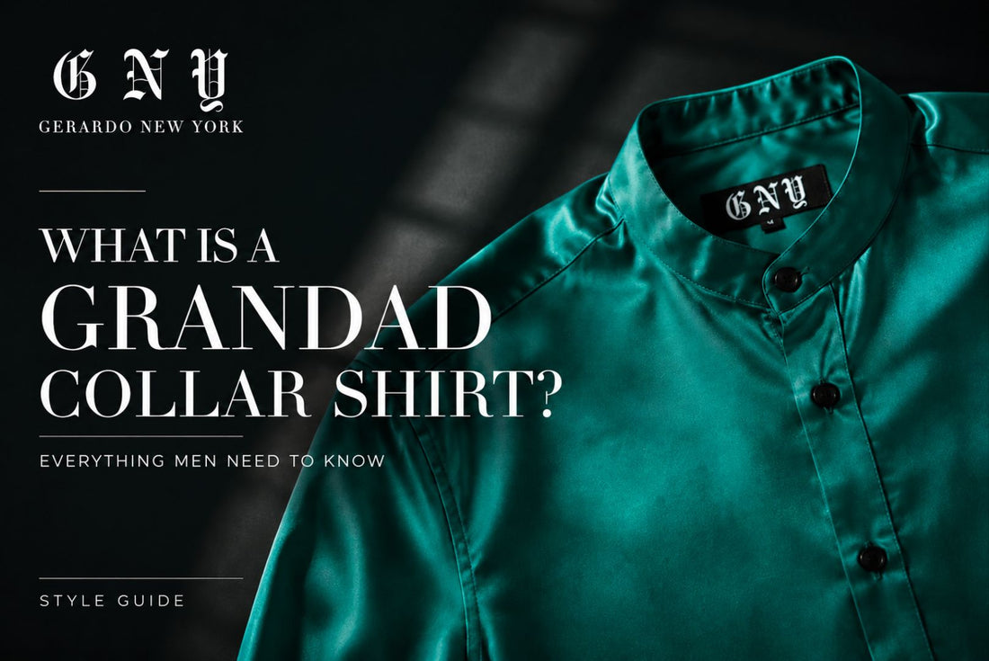 What Is A Grandad Collar Shirt? Everything Men Need To Know