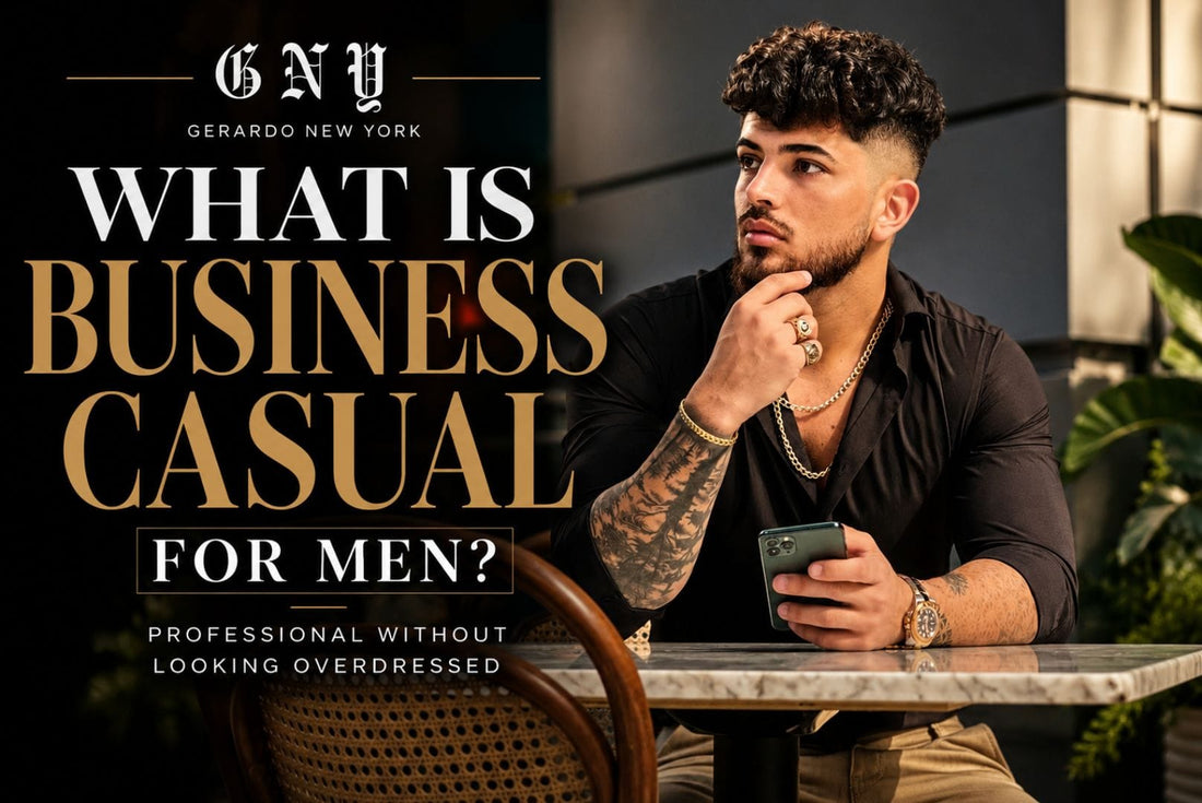 What Is Business Casual For Men