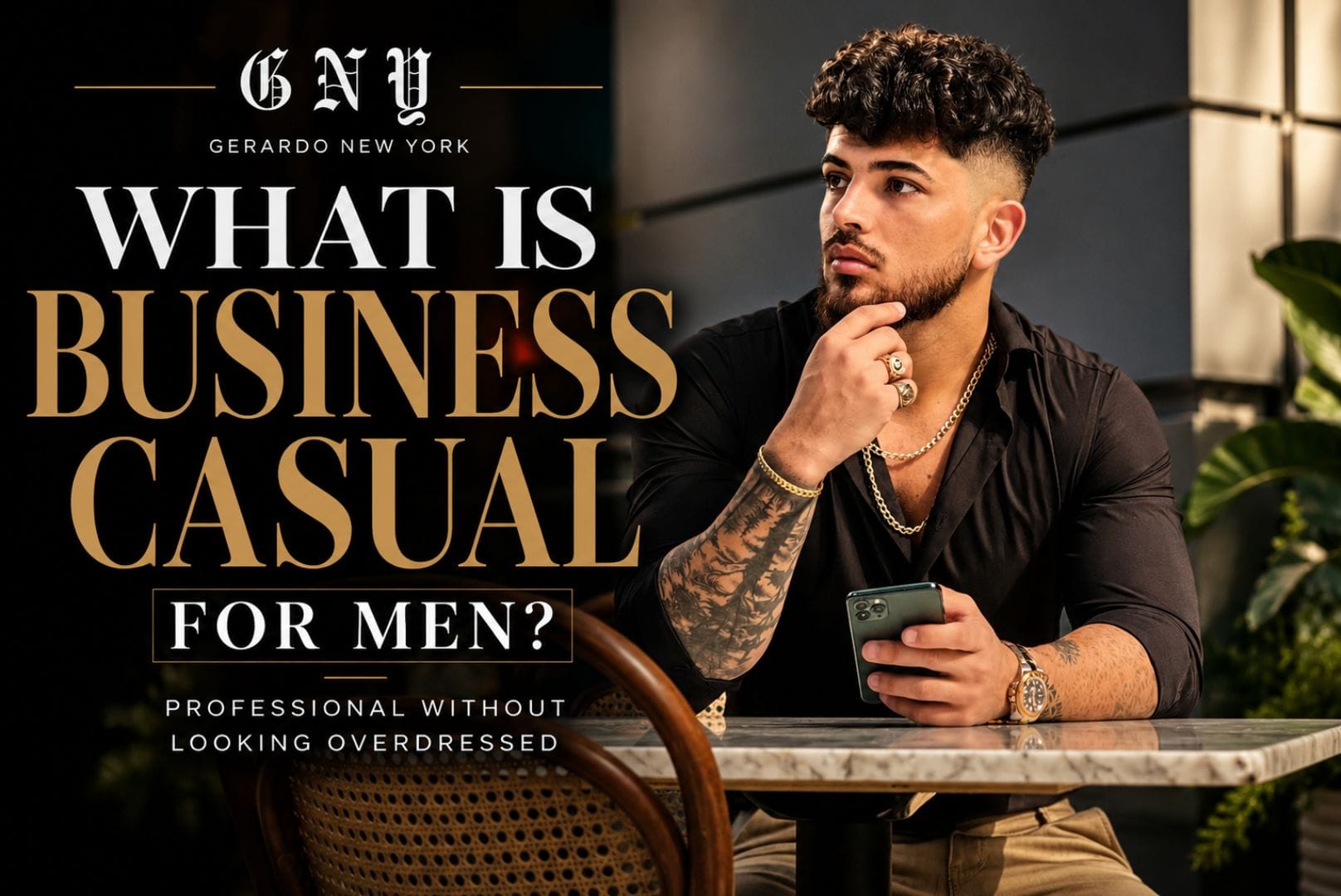 What Is Business Casual For Men