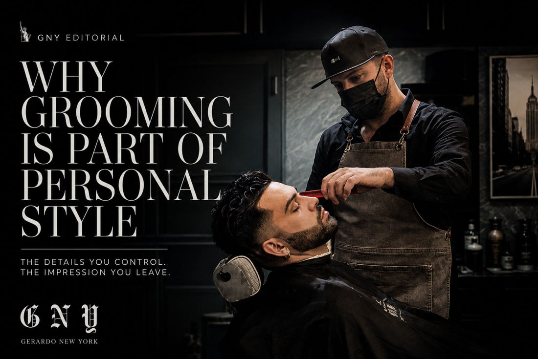 Why Grooming Is Part Of Personal Style By Gerardo New York