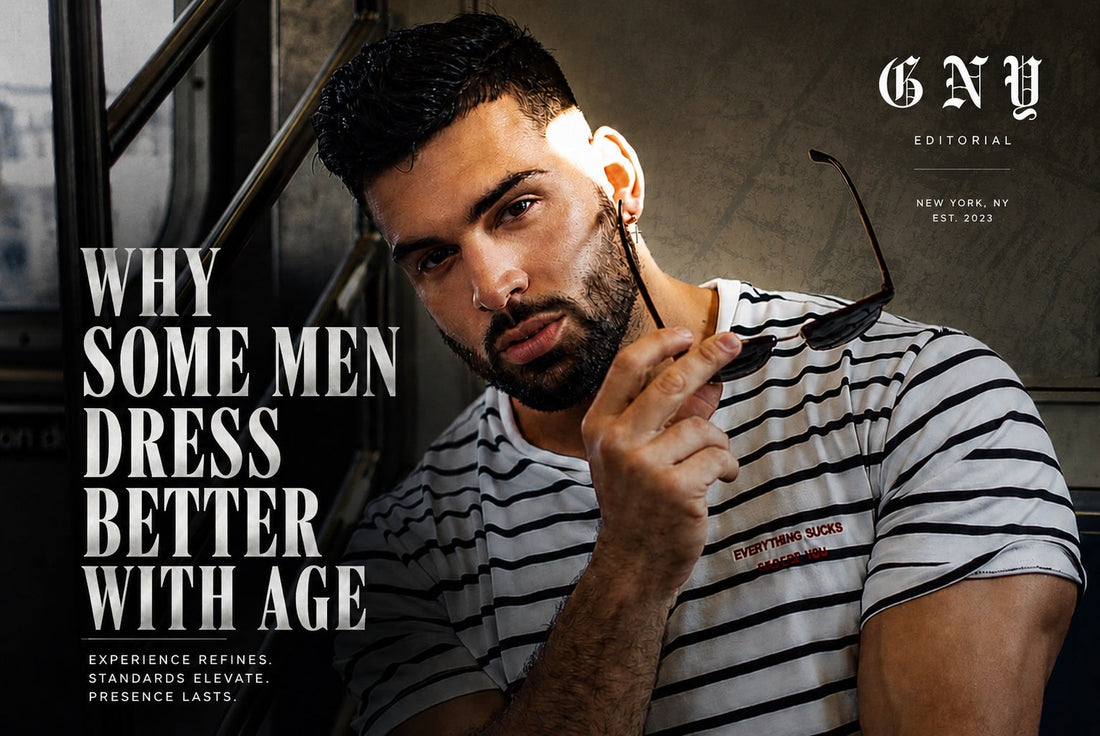 Why Some Men Dress Better With Age