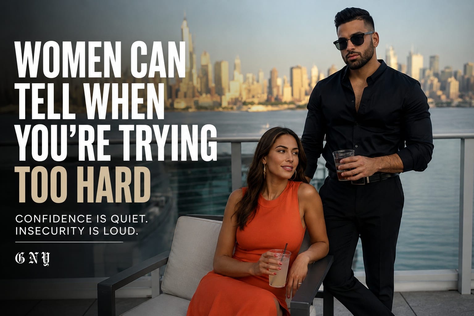 Women Can Tell When You're Trying Too Hard