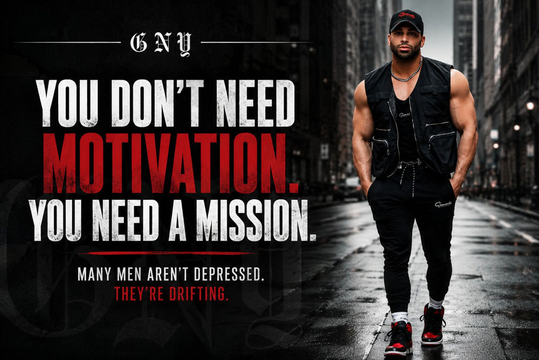 You Don't Need Motivation. You Need A Mission. Editorial By Gerardo New York