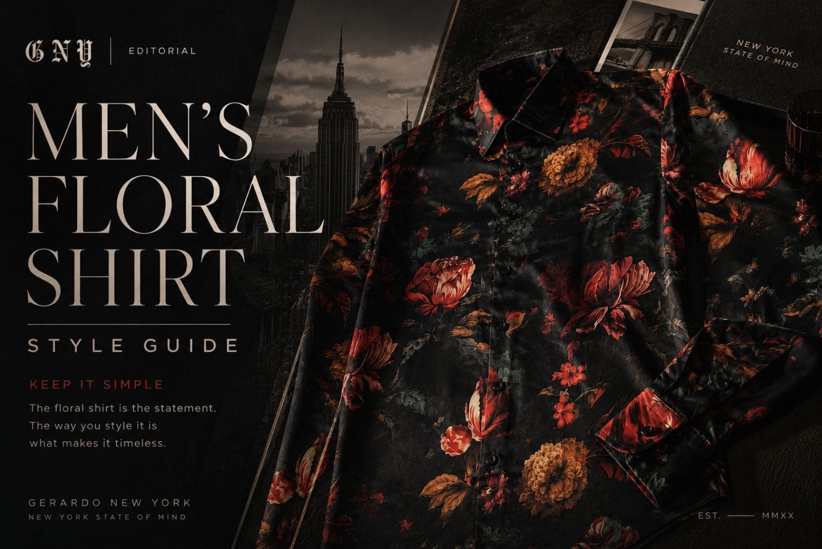 How To Style Men's Floral Shirt