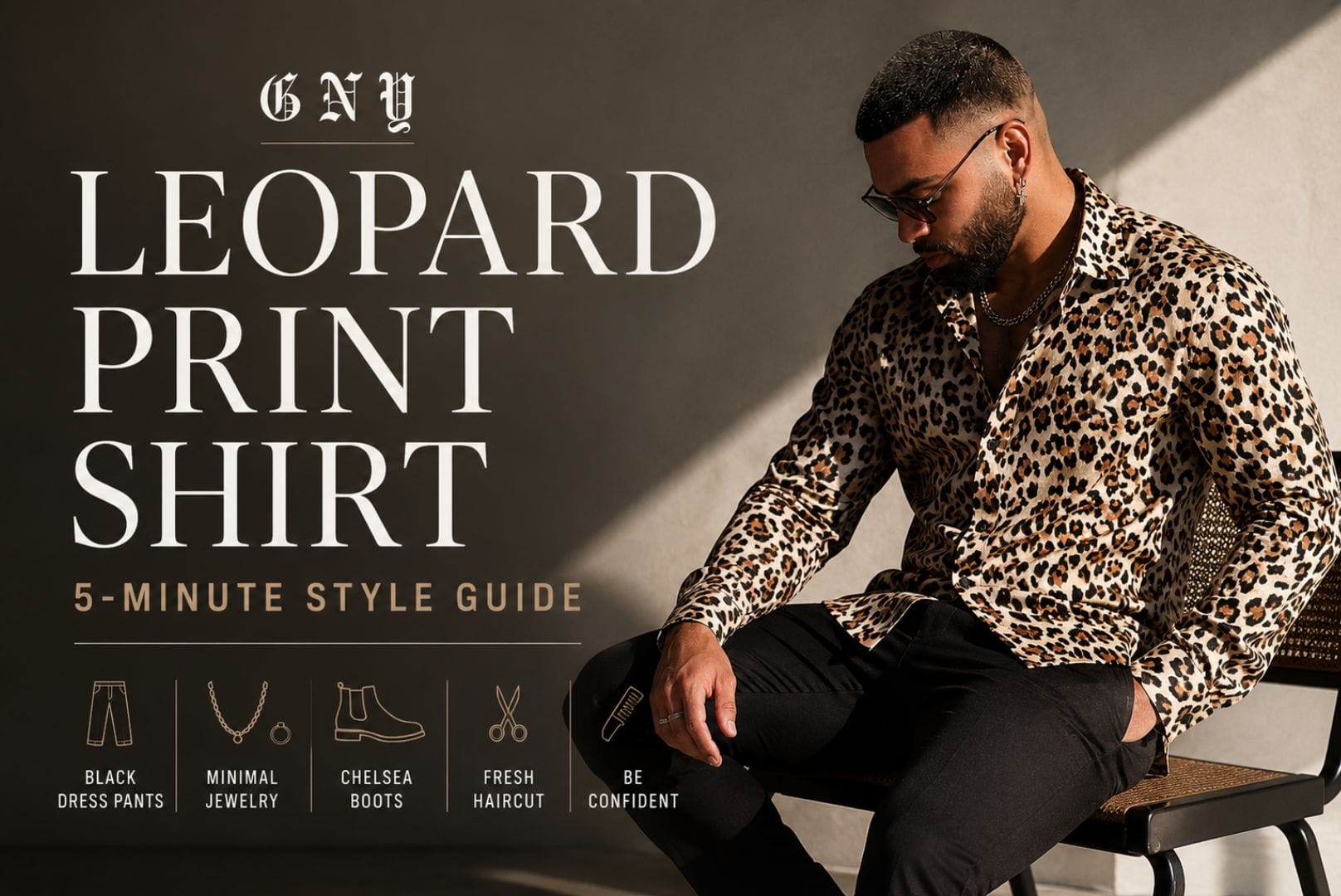 Leopard Print Shirt 5 Minute Style Guide