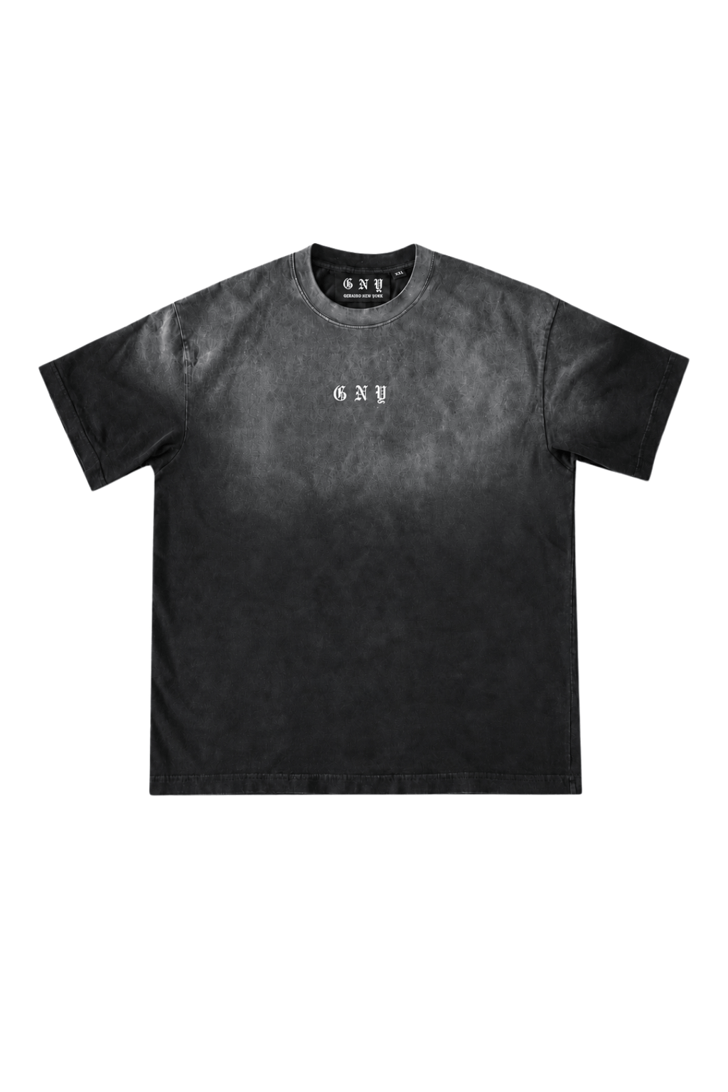 Men’s Black Gradient Washed Relaxed Fit Shirt Depth