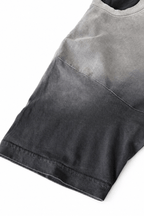 Men’s Black Gradient Washed Relaxed Fit Shirt Depth Sleeve Detail