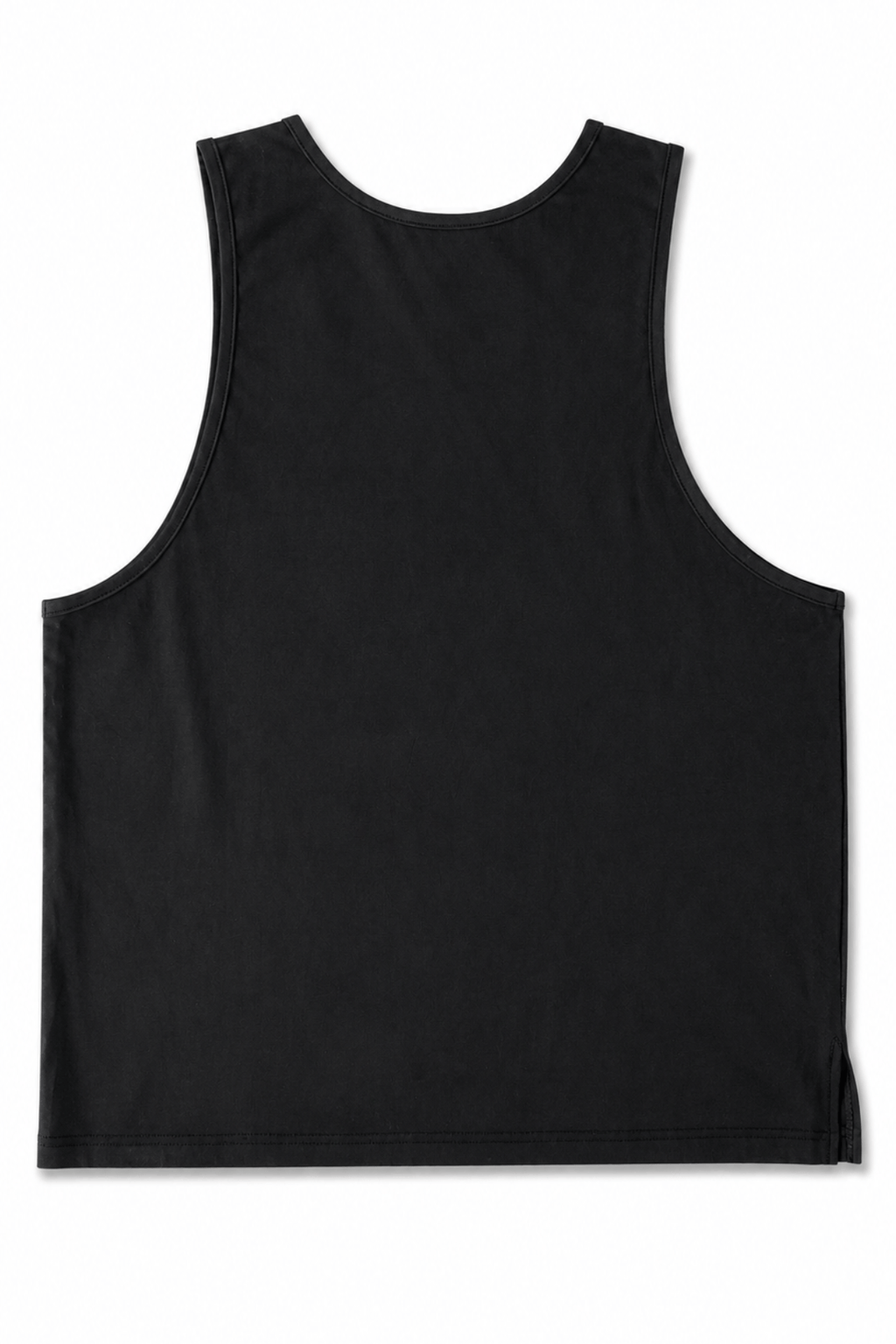 Men’s Black Relaxed Fit Tank Top Unrestricted by Gerardo New York (GNY) Back View