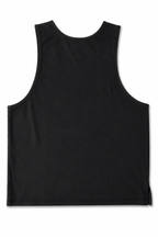 Men’s Black Relaxed Fit Tank Top Unrestricted by Gerardo New York (GNY) Back View