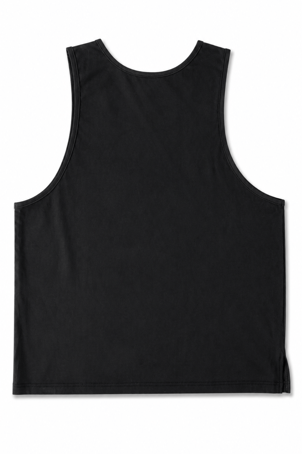 Men’s Black Relaxed Fit Tank Top Unrestricted by Gerardo New York (GNY) Back View