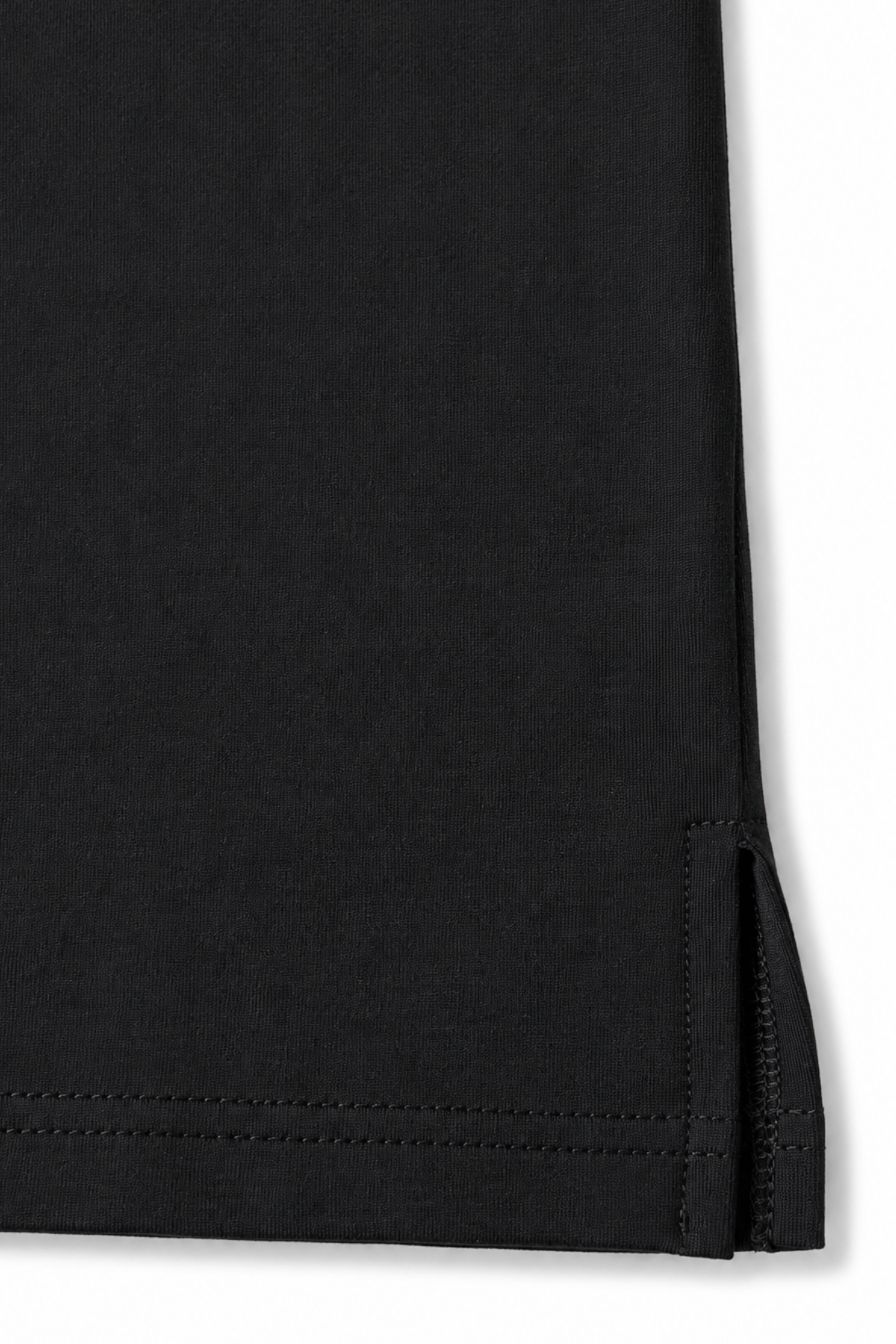 Men’s Black Relaxed Fit Tank Top Unrestricted by Gerardo New York (GNY) Hem Opening Detail