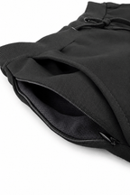 Men's Black Slim Fit Essential Jogger by GNY Gerardo New York  Open Pocket Detail View