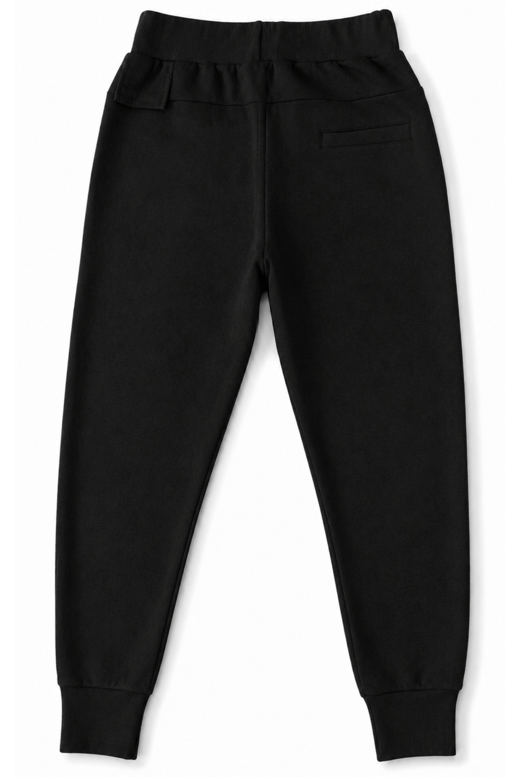 Men's Black Slim Fit Essential Jogger by GNY Gerardo New York  Back View