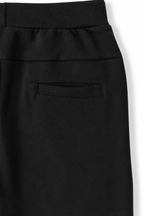 Men's Black Slim Fit Essential Jogger by GNY Gerardo New York Back Pocket Detail View