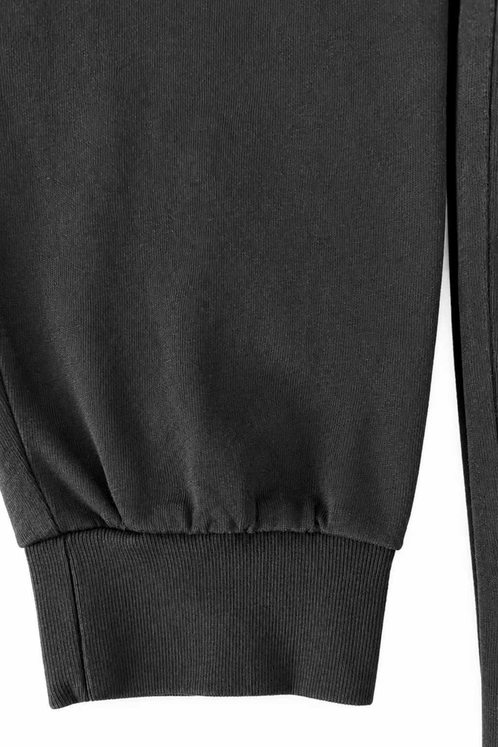 Men’s Black Sun Faded Layered Long Sleeve Shirt Afterfade by Gerardo New York (GNY) Sleeve Cuff View