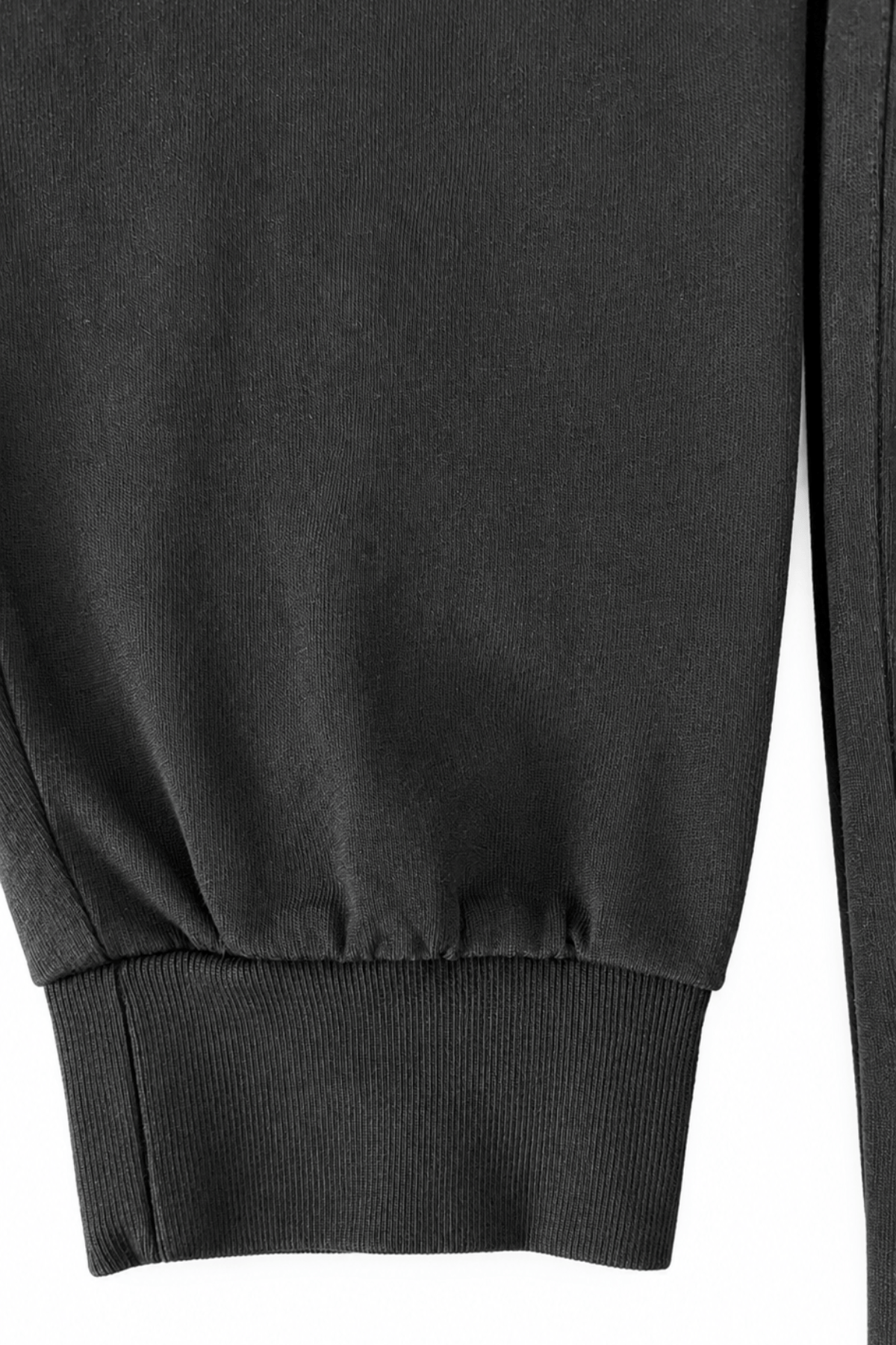 Men’s Black Sun Faded Layered Long Sleeve Shirt Afterfade by Gerardo New York (GNY) Sleeve Cuff View