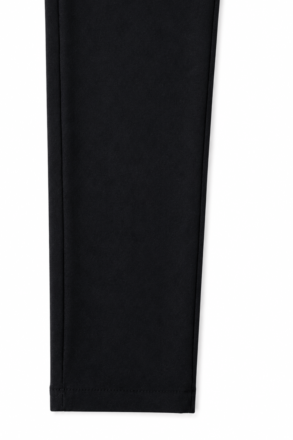 Men’s Black Tailored Fit Dress Pants By Gerardo New York (GNY) Ankle Cuff View
