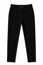 Empire Pleated Pant - Men's Black Tailored Fit Dress Pants by Gerardo New York (GNY) Front View