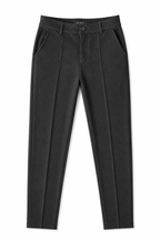 Empire Pleated Pant - Men's Black Tailored Fit Dress Pants by Gerardo New York (GNY) Front View