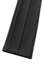Empire Pleated Pant - Men's Black Tailored Fit Dress Pants by Gerardo New York (GNY) Ankle Cuff View