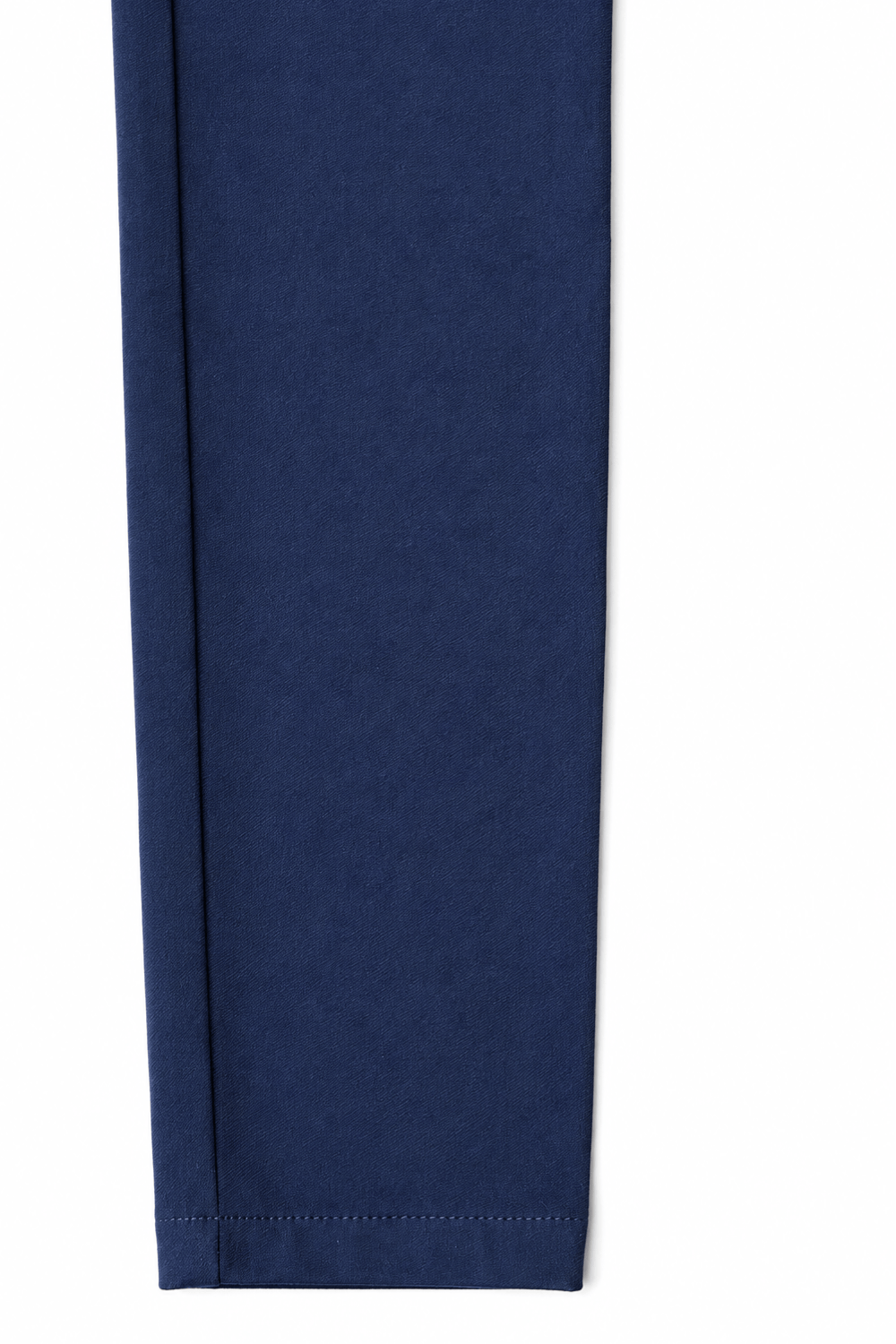 Men’s Blue Tailored Fit Dress Pants by Gerardo New York (GNY) Ankle Cuff View