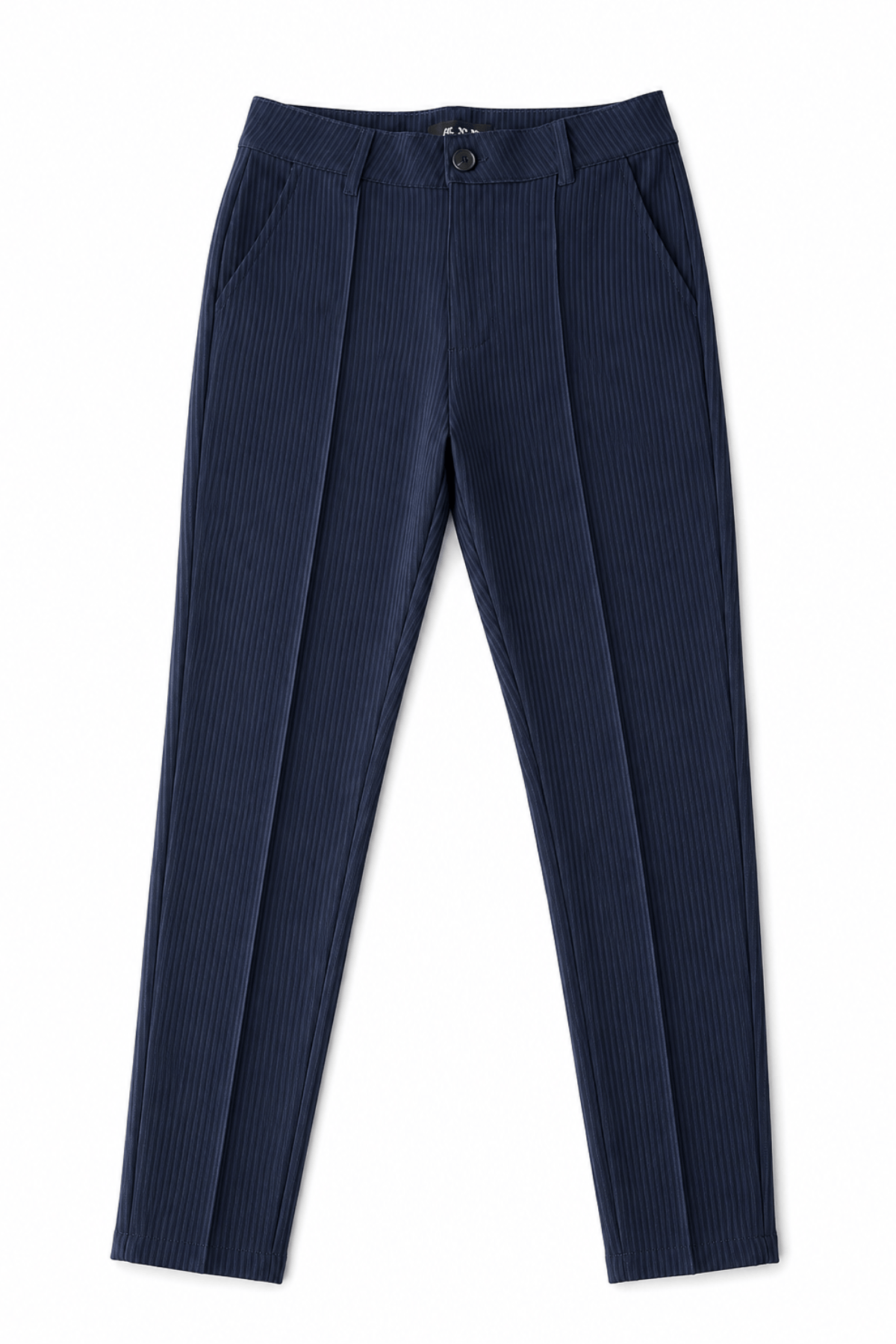 Empire Pleated Pant - Men's Blue Tailored Fit Dress Pants by Gerardo New York (GNY) Front View
