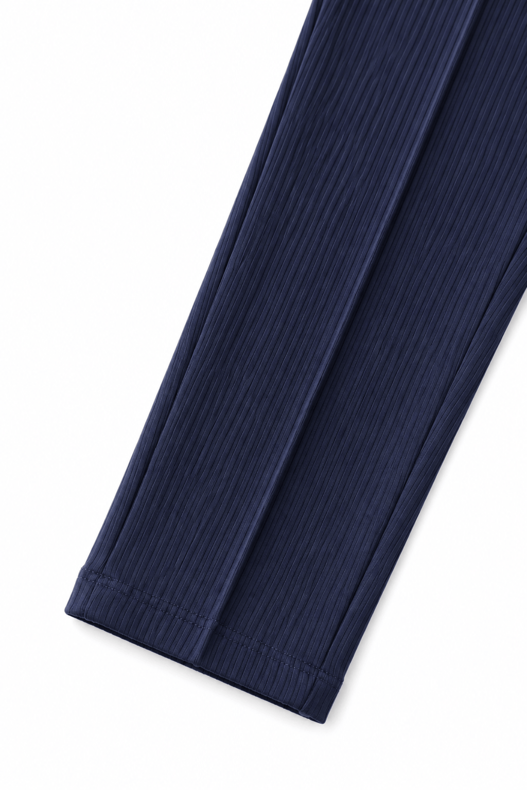 Empire Pleated Pant - Men's Blue Tailored Fit Dress Pants by Gerardo New York (GNY) Ankle Cuff View