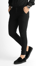 Men’s Black Tailored Fit Dress Pants by Gerardo New York (GNY)