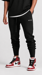 Men's Black Slim Fit Essential Jogger by GNY Gerardo New York 